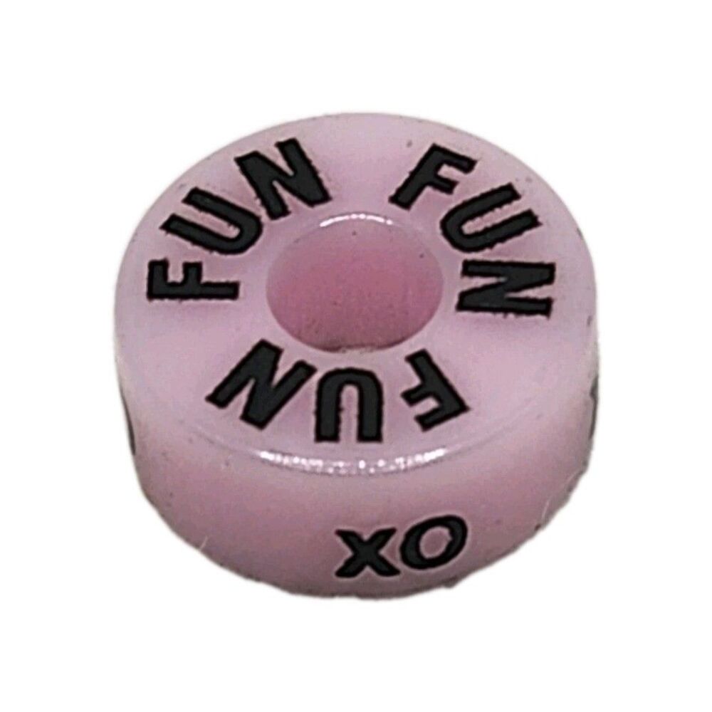 Carnival Cruise Ships EFFY Pink XO Barrel Black Letters